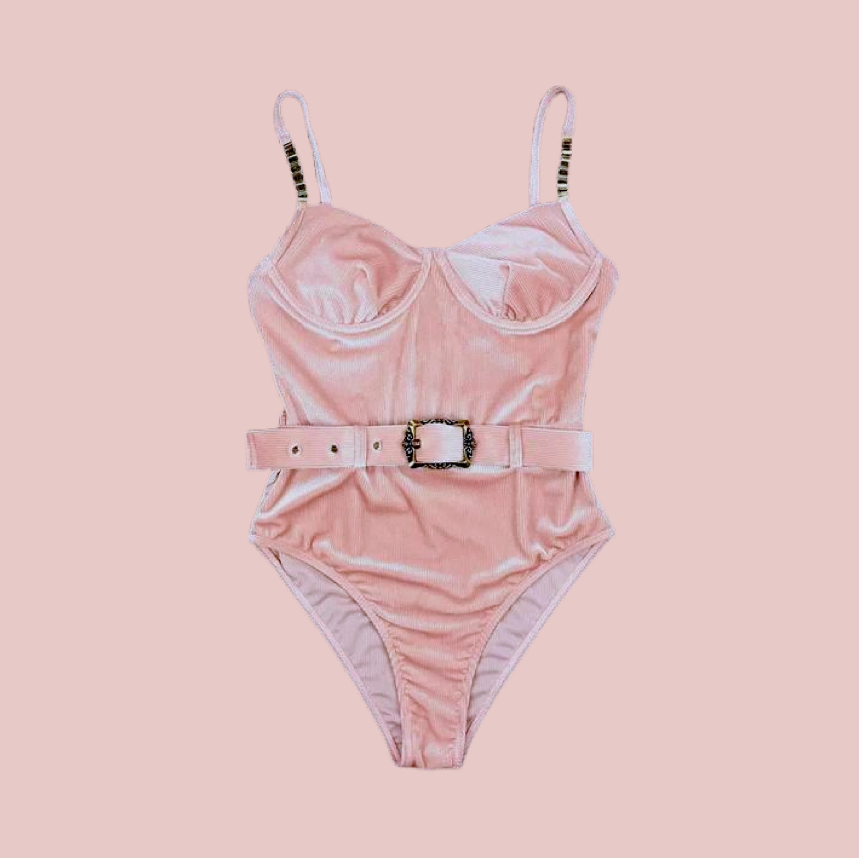 Dusty Rose One-Piece Swimsuit – Valkyrie Fleurs®